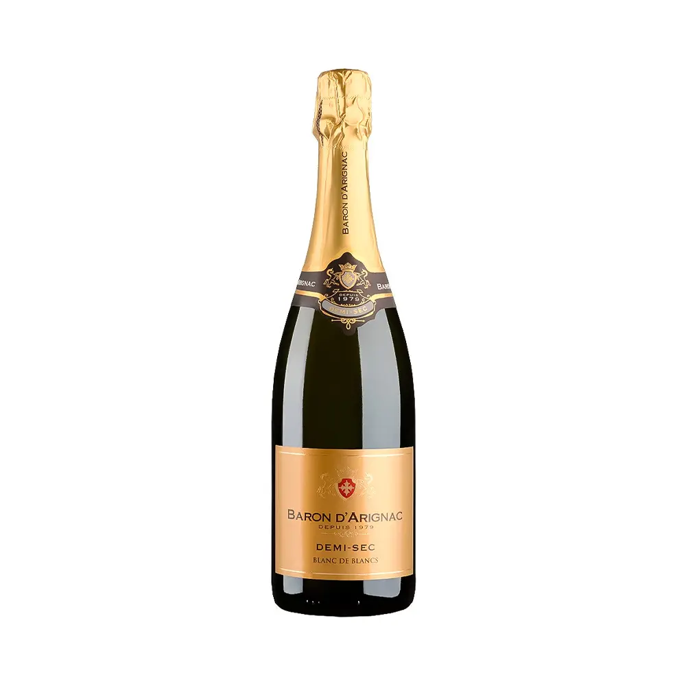 P1001271-1.webp Vino Espumante Baron D'Arignac Demi Sec 750ml - Imagen 1