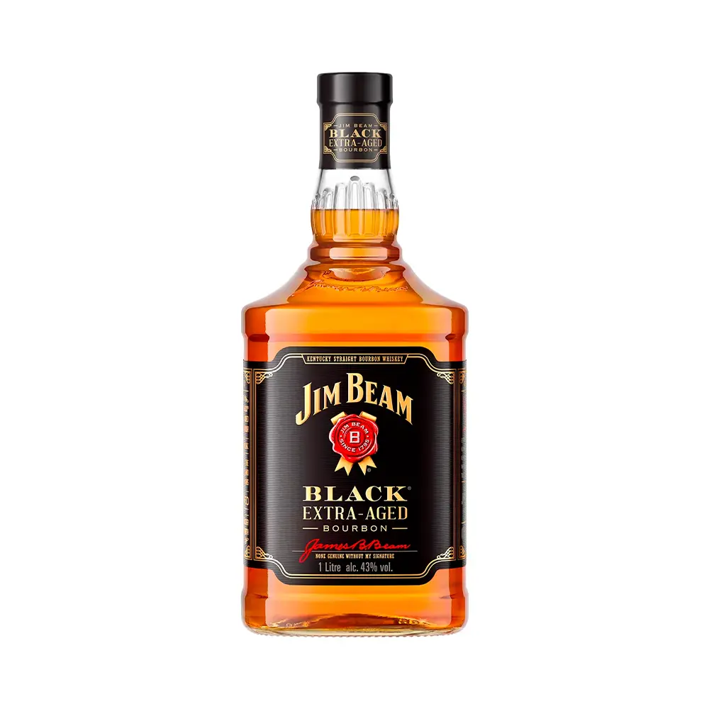 P10055.webp Whisky Jim Beam Black 1 Litro - Imagen 1