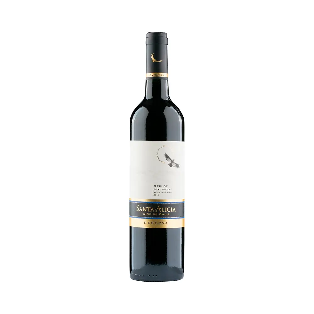 P10254.webp Vino Santa Alicia Reserva Merlot 750ml - Imagen 1