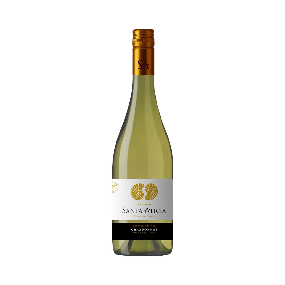 P10257.webp Vino Santa Alicia Reserva Chardonnay 750ml - Imagen 1