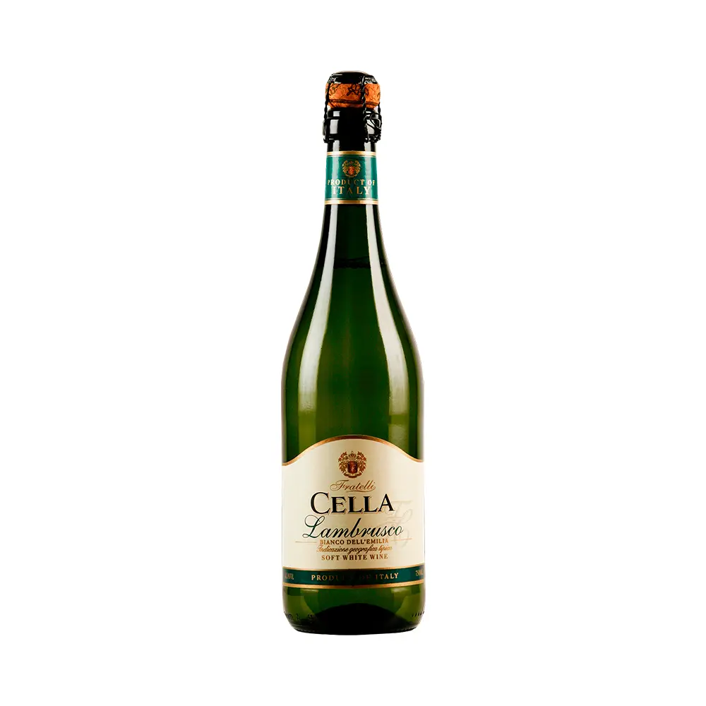P10283.webp Vino Cella Lambrusco de Emilia Blanco 750ml - Imagen 1