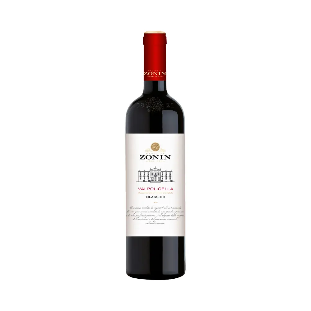 P10625.webp Vino Zonin Valpolicella Classico 750ml - Imagen 1