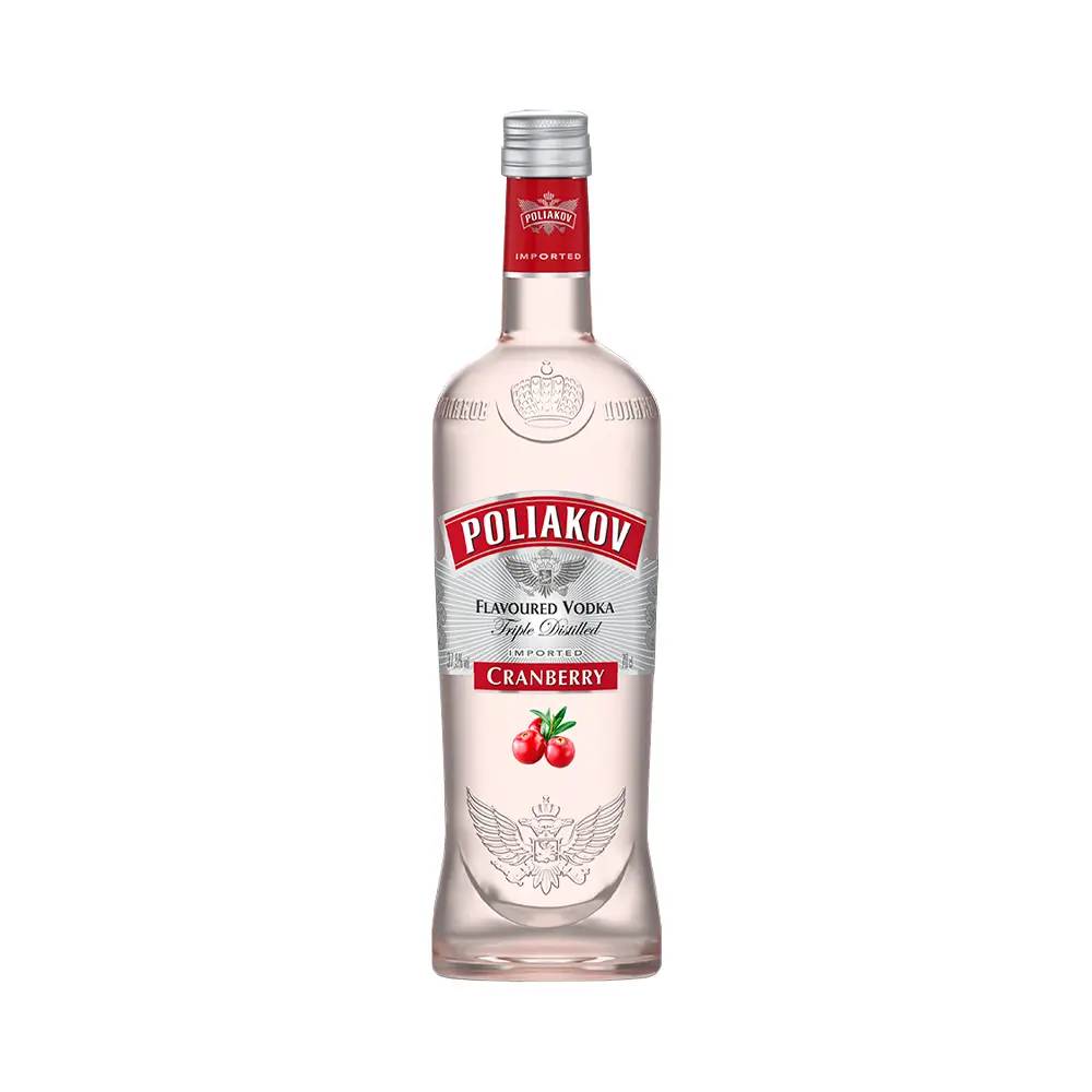 P10923.webp Vodka Poliakov Cranberry 700ml - Imagen 1