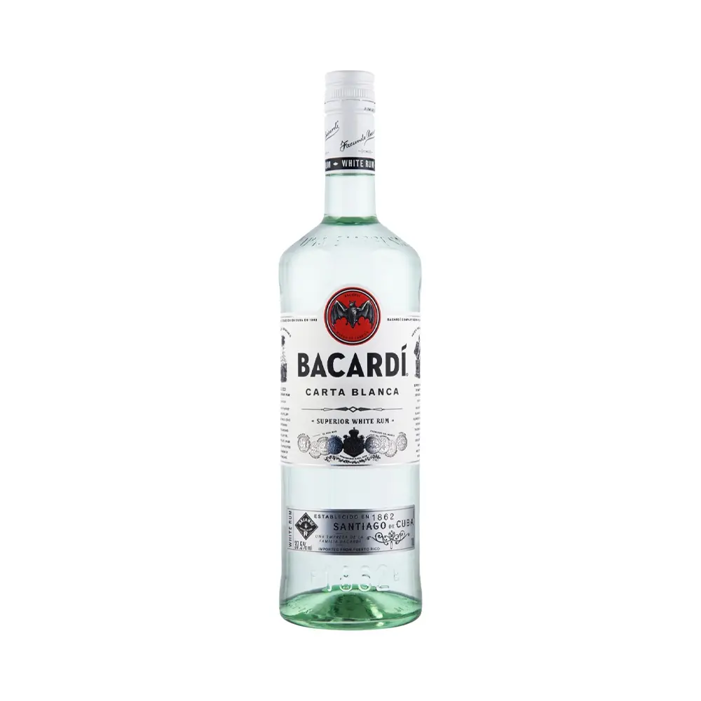 P10987.webp Ron Bacardi Carta Blanca - 980ml - Imagen 1