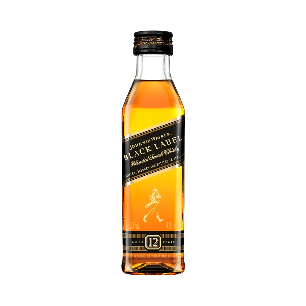 P11022.webp Whisky Miniatura Johnnie Walker Black Label 12 años 50ml - Imagen 1