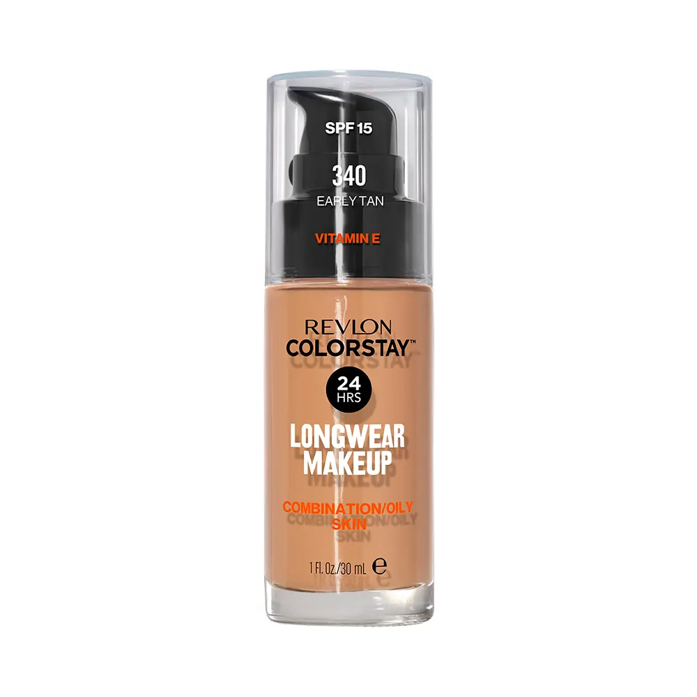 P1235505.webp Base Liquida Revlon Colorstay Combination Oily Skin FPS15 340 Early Tan 30ml - Imagen 1