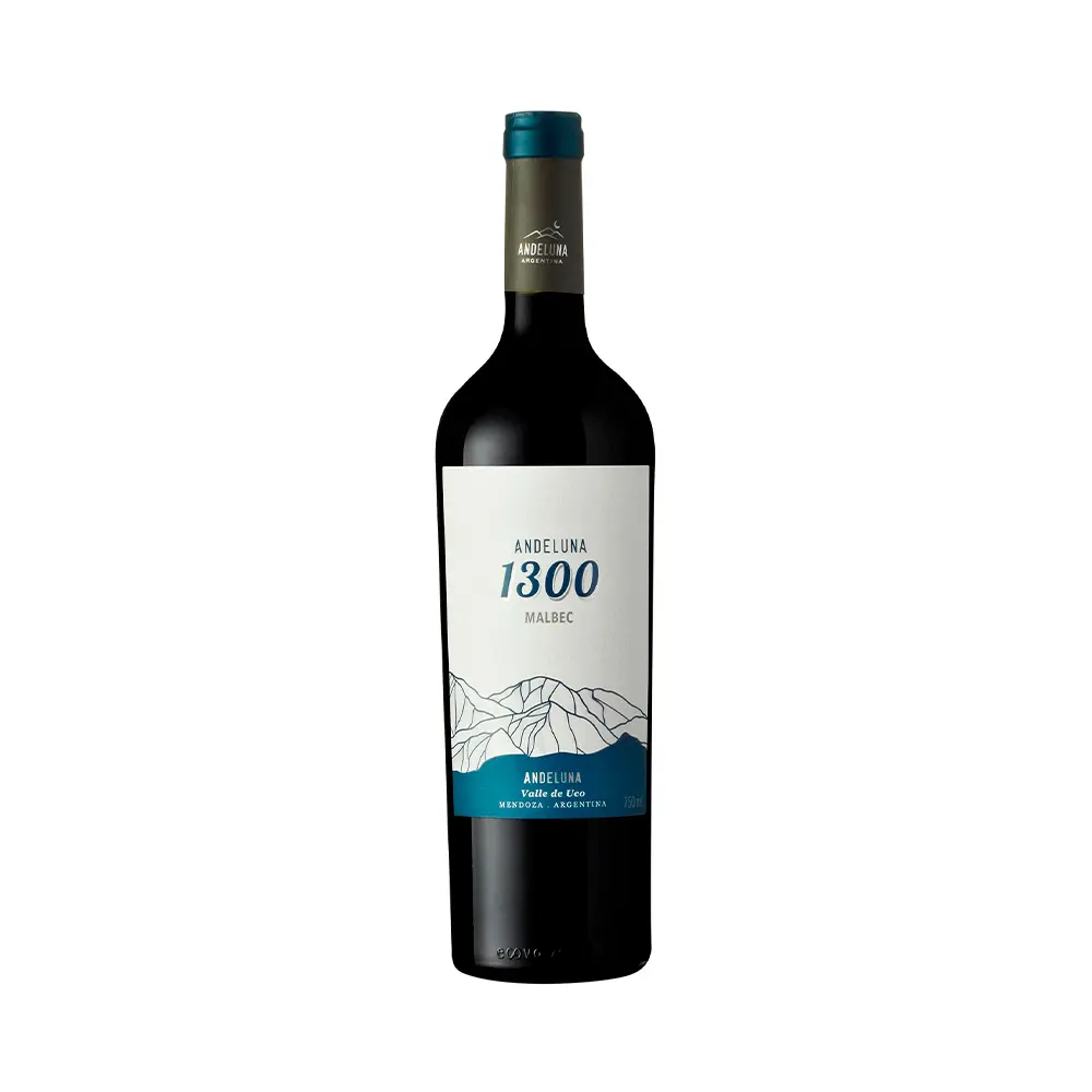 P1235898-1.webp Vino Andeluna 1300 Malbec 750ml - Imagen 1
