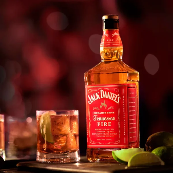 Whisky Jack Daniel's Tennessee Fire 1 Litro - Imagen 2