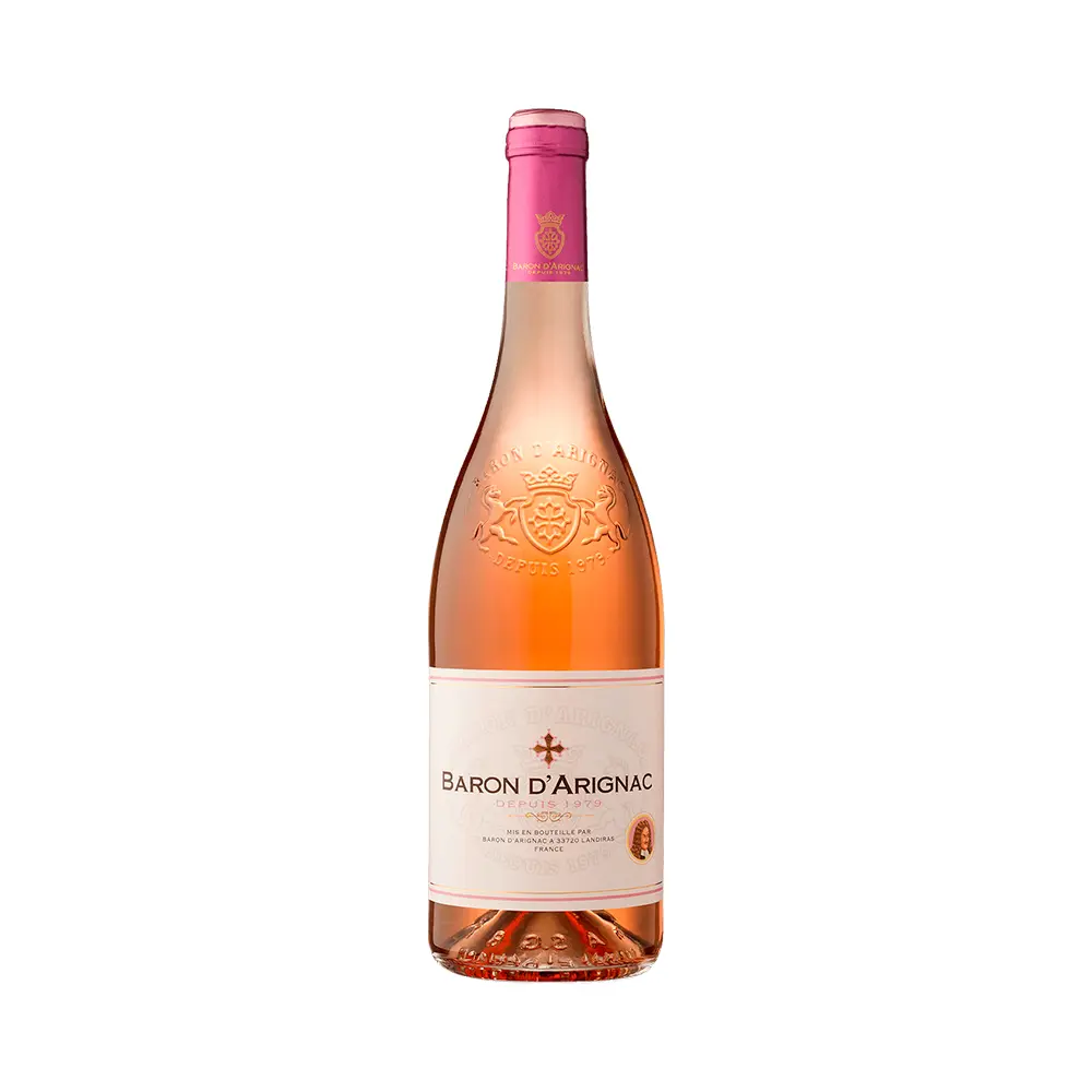 P1247338-1.webp Espumante Baron D'Arignac Rosado 750ml - Imagen 1