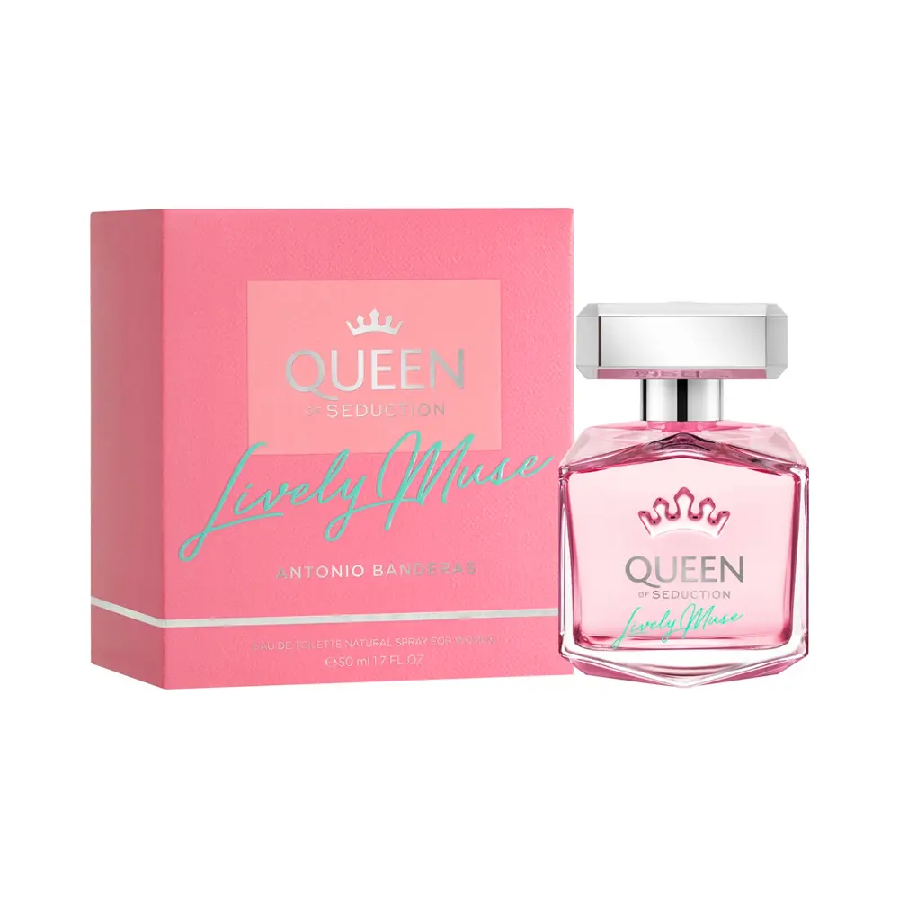 P1247993.webp Perfume Antonio Banderas Queen Of Seduction Lively Muse EDT 50ml - Femenino - Imagen 1
