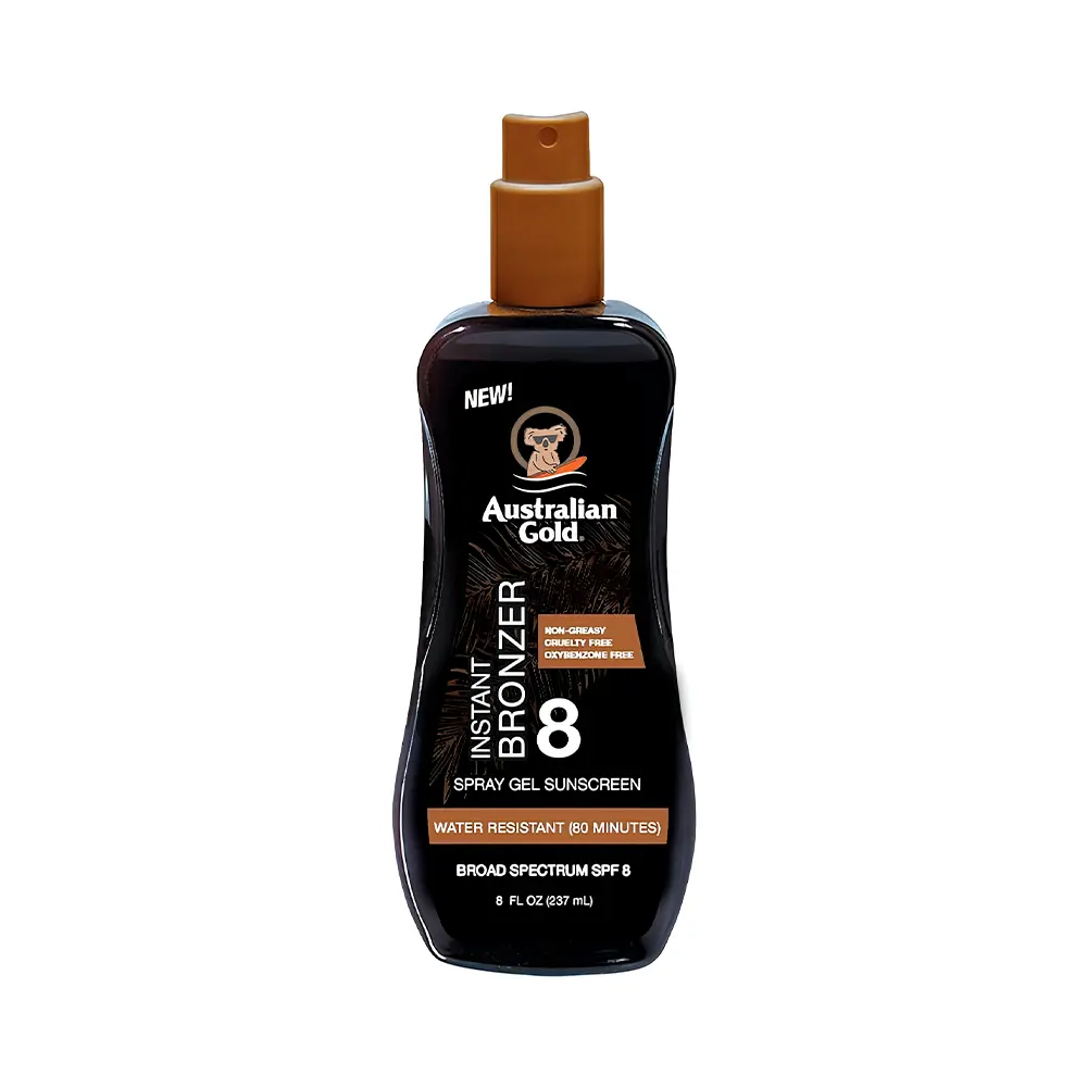 P1248059.webp Bronceador Australian Gold Instant Bronzer Spray Gel FPS8 237ml - Imagen 1