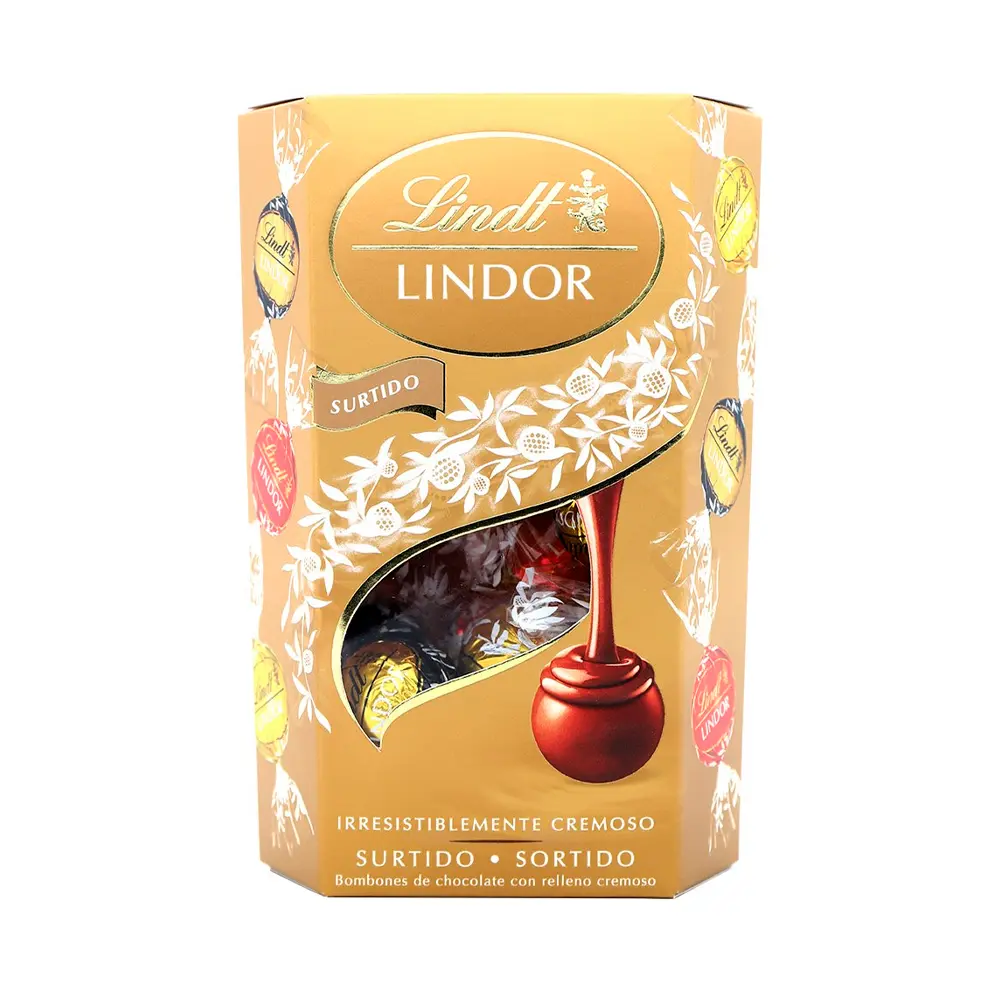 P1248254.webp Bombones Chocolates Surtidos Lindt Lindon 200gr - Imagen 1