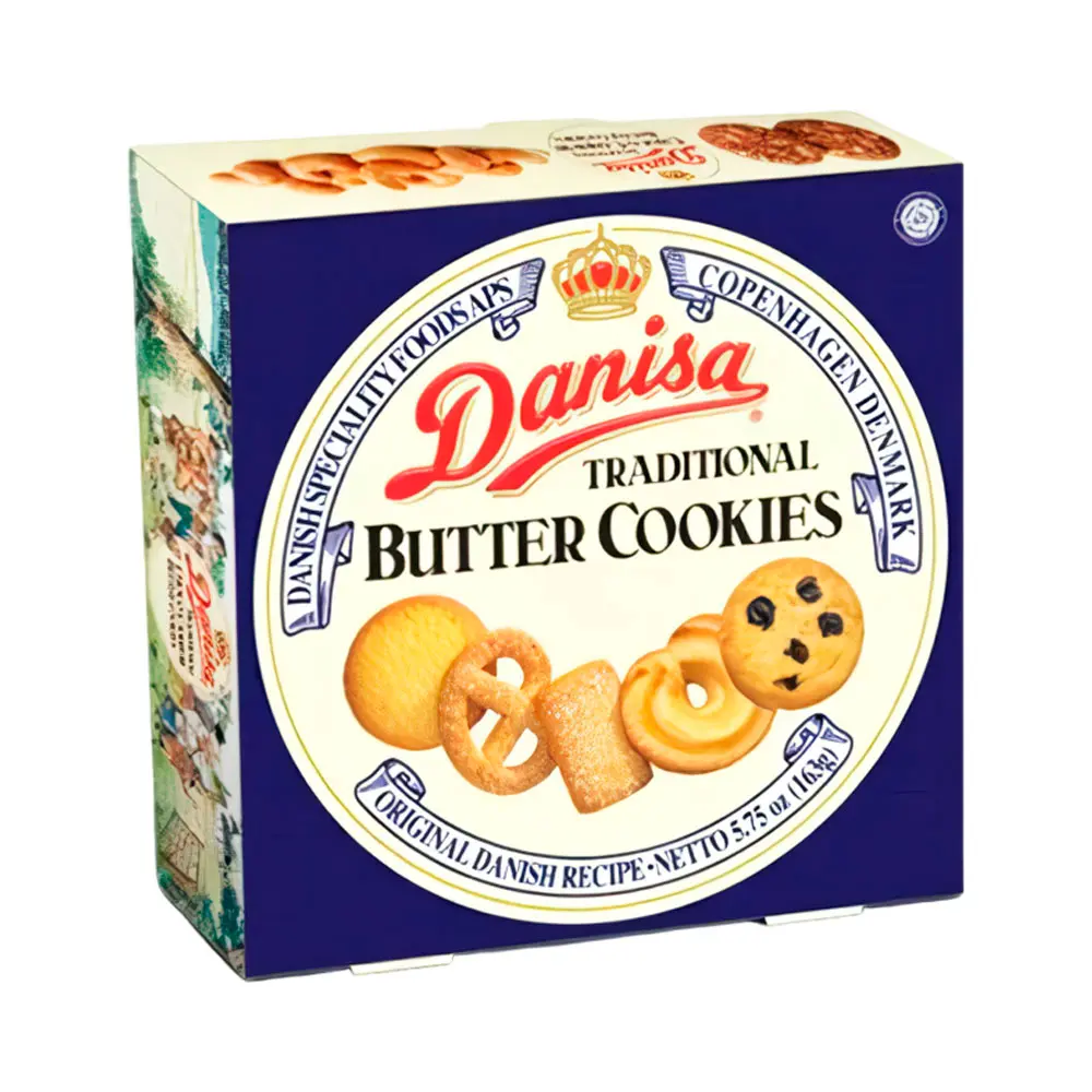 P1248436.webp Galletita Danisa Traditional Butter Cookies 162gr - Imagen 1