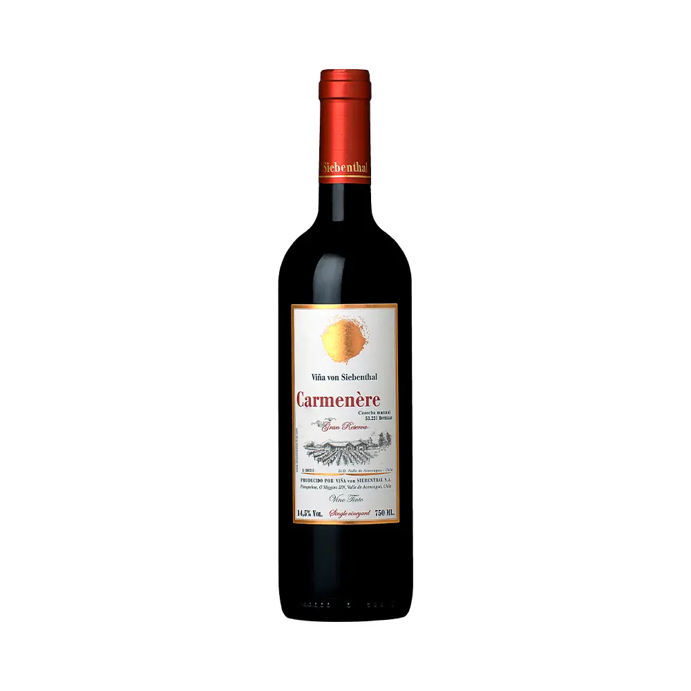 P1250999-1.webp Vino Von Siebenthal Carmenere 750ml - Imagen 1