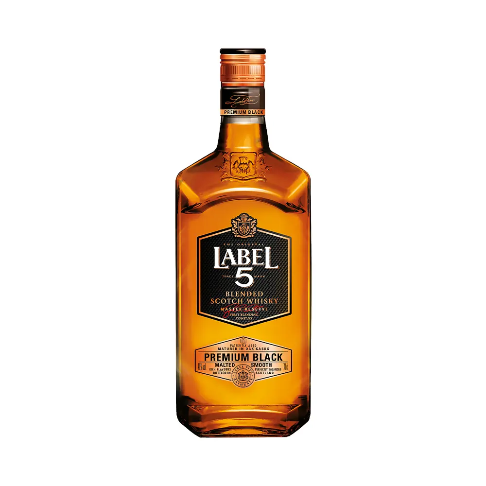 P1251054.webp Whisky Label 5 Premium Black 700ml - Imagen 1