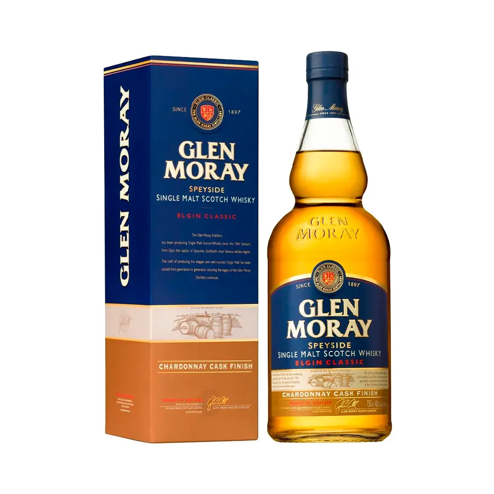 P1251172.webp Whisky Glen Moray Chardonnay Cask Finish 700ml - Imagen 1