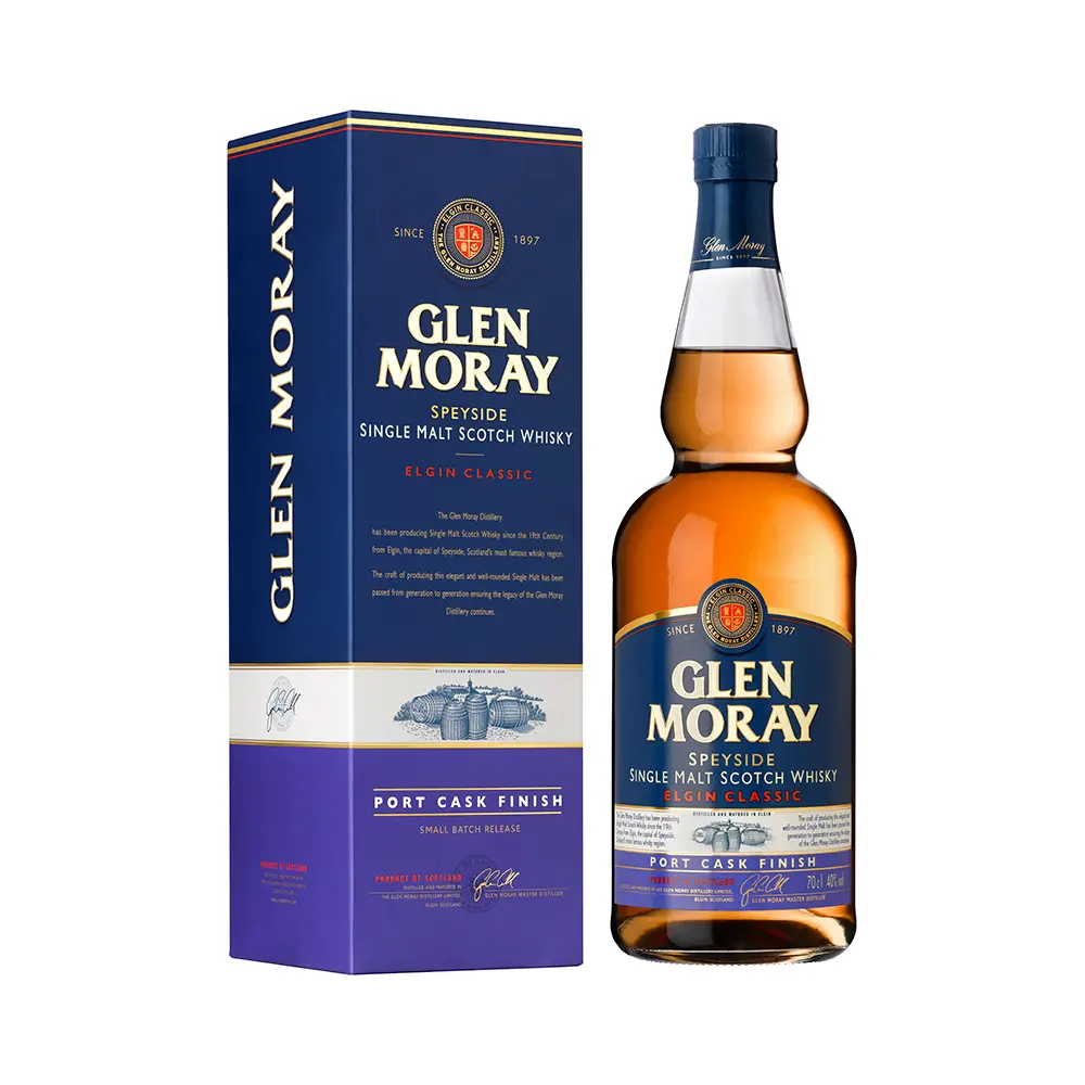 P1251174.webp Whisky Glen Moray Classic Port Cask Finish 700ml - Imagen 1