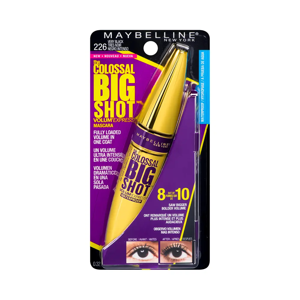 P1251357.webp Mascara de Pestañas Maybelline The Colossal Big Shot 226 Very Black - Imagen 1