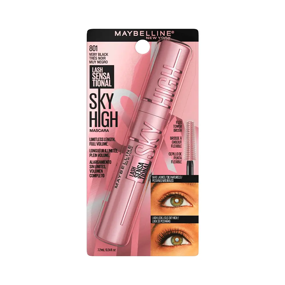 P1251359.webp Mascara de Pestañas Maybelline Lash Sensational Sky High 801 Black - Imagen 1