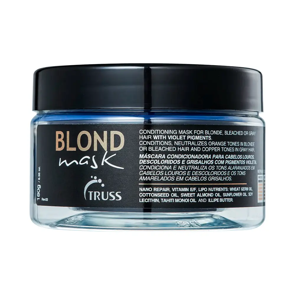 P1251956.webp Mascara Truss Blond Mask Matizador 180gr - Imagen 1