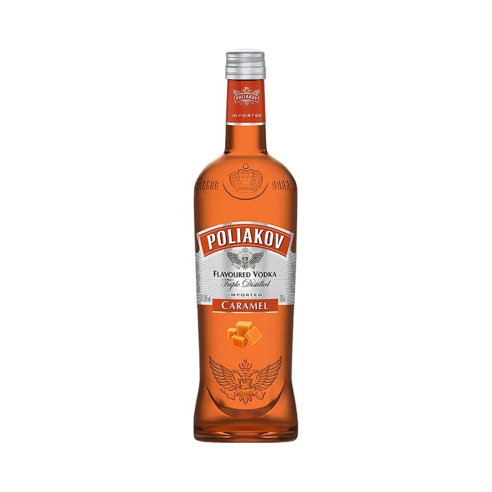 P1847113.webp Vodka Poliakov Caramel 700ml - Imagen 1