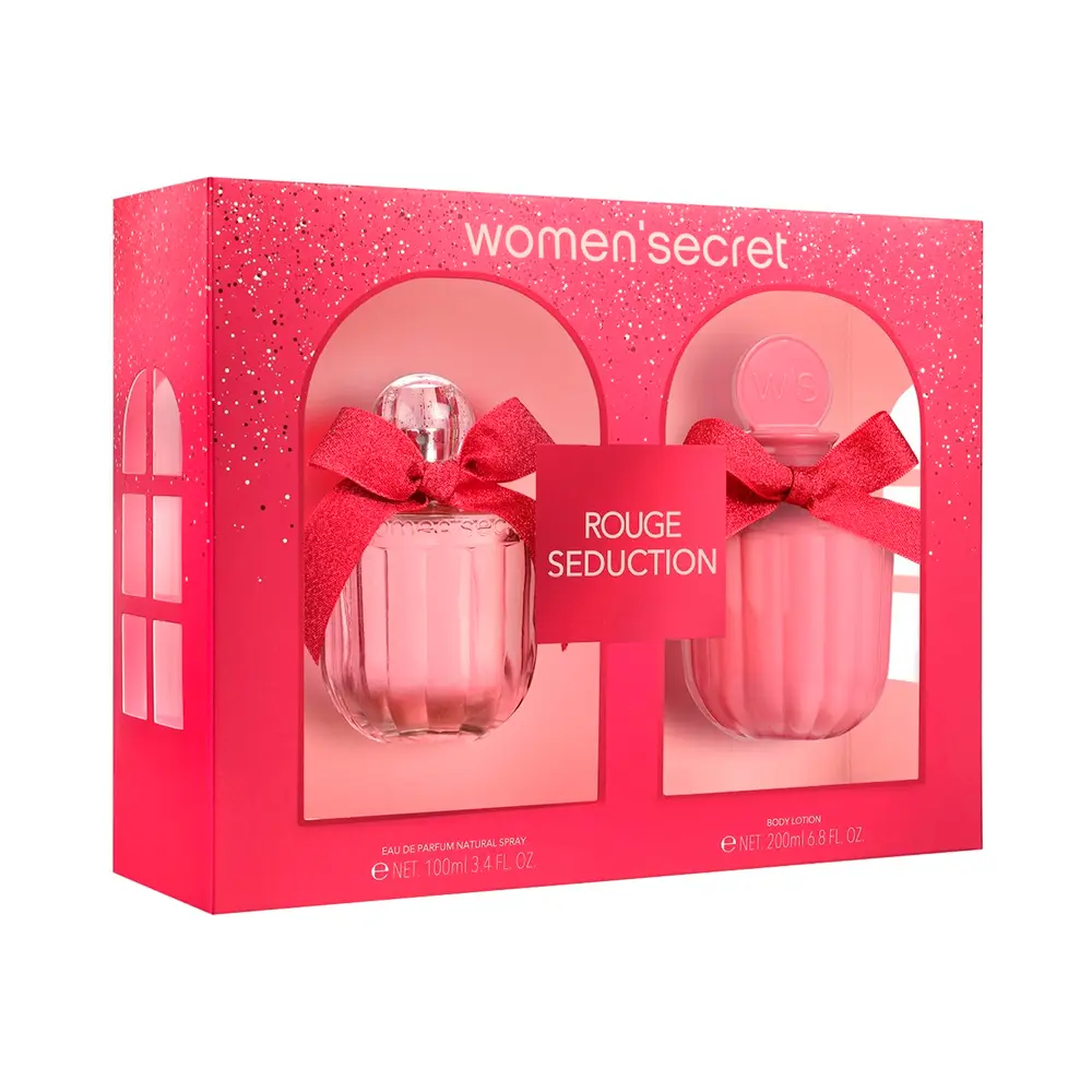 P1848209.webp Kit Perfume Femenino Women Secret Rouge Seduction 100ml EDP + Loci?n Corporal 200ml - Imagen 1