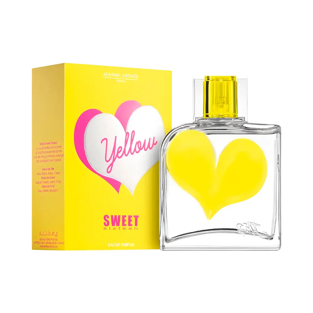 P1850161.webp Perfume Femenino Jeanne Arthes Sweet Sixteen Yellow 100ml EDP - Imagen 1