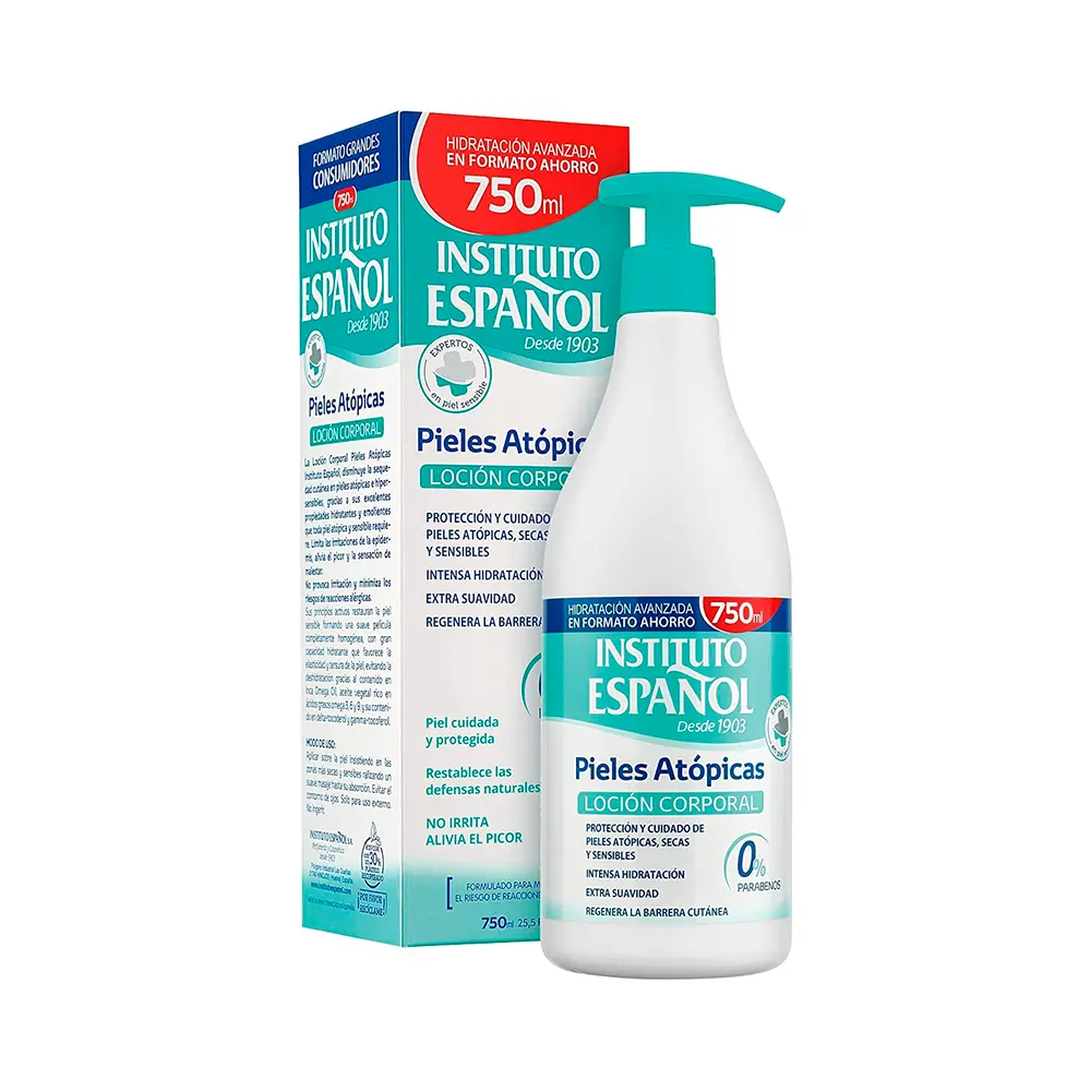 P1850490.webp Loción Corporal Instituto Español Pieles Atópicas 750ml - Imagen 1
