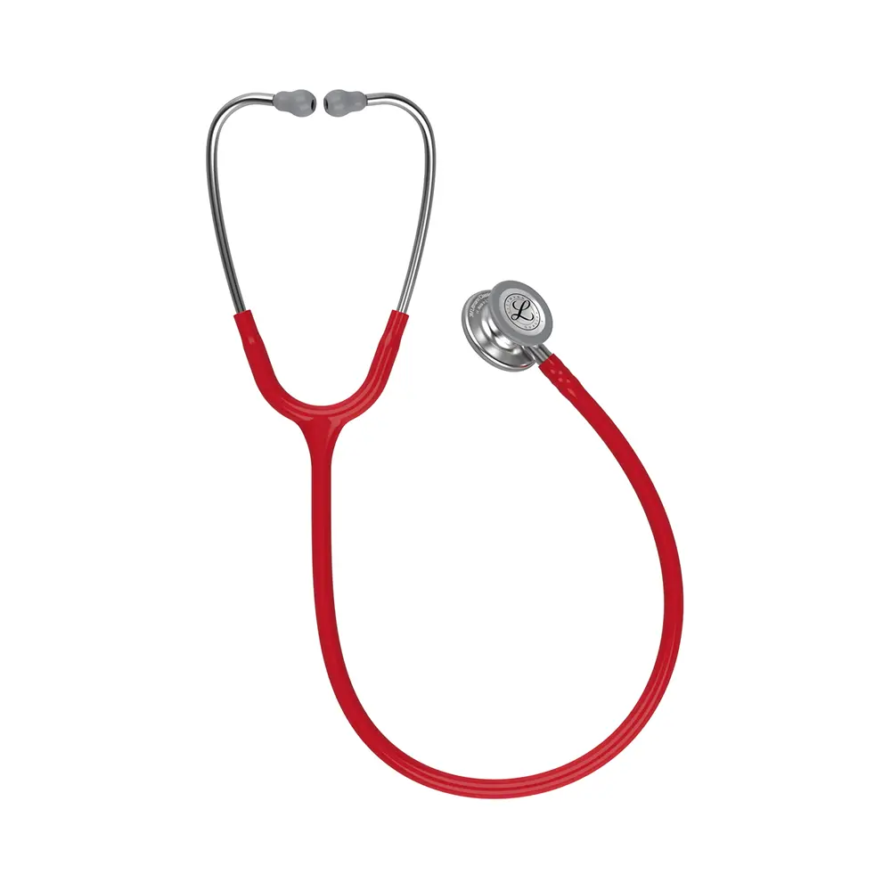 P1850529.webp Estetoscopio 3M Littmann Classic III Burgundy 5627 - Imagen 1