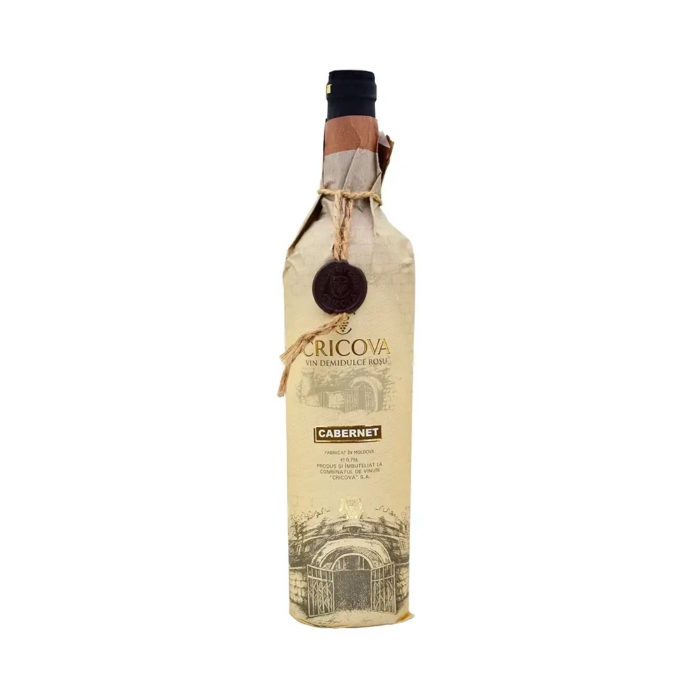 P1850549-1.webp Vino Cricova Papyrus Cabernet Semi Dulce - 750ml - Imagen 1