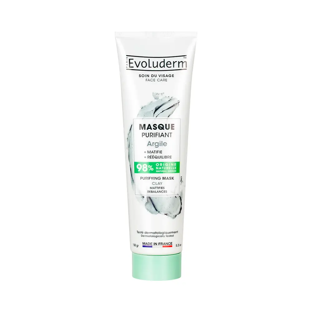 P1850808-1.webp Mascarilla Facial Evoluderm Arcilla Purificante 150gr - Imagen 1