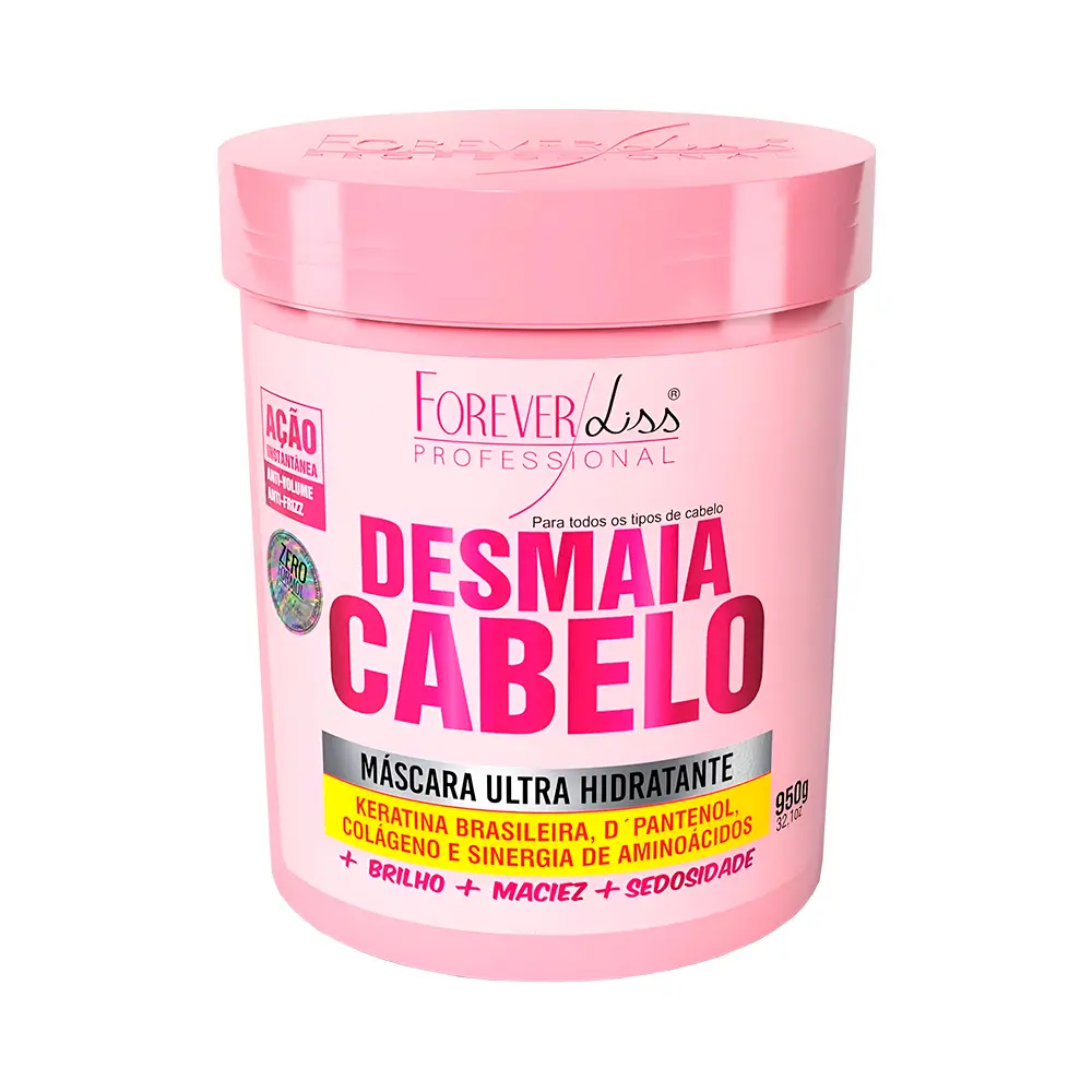 P1851096.webp Mascara Capilar Forever Liss Desmaia Cabelo Ultra Hidratante 950g - Imagen 1