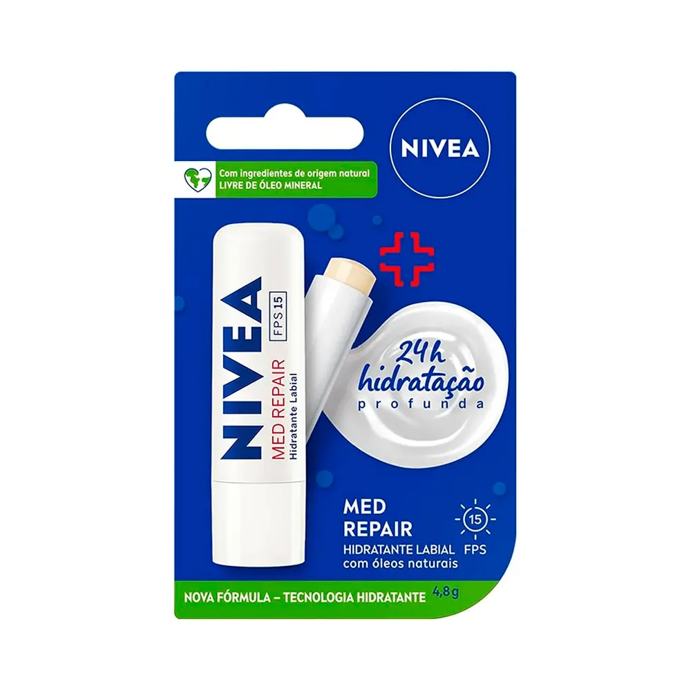 P32317.webp Protector Labial Nivea Derma Care 4,8gr - Imagen 1