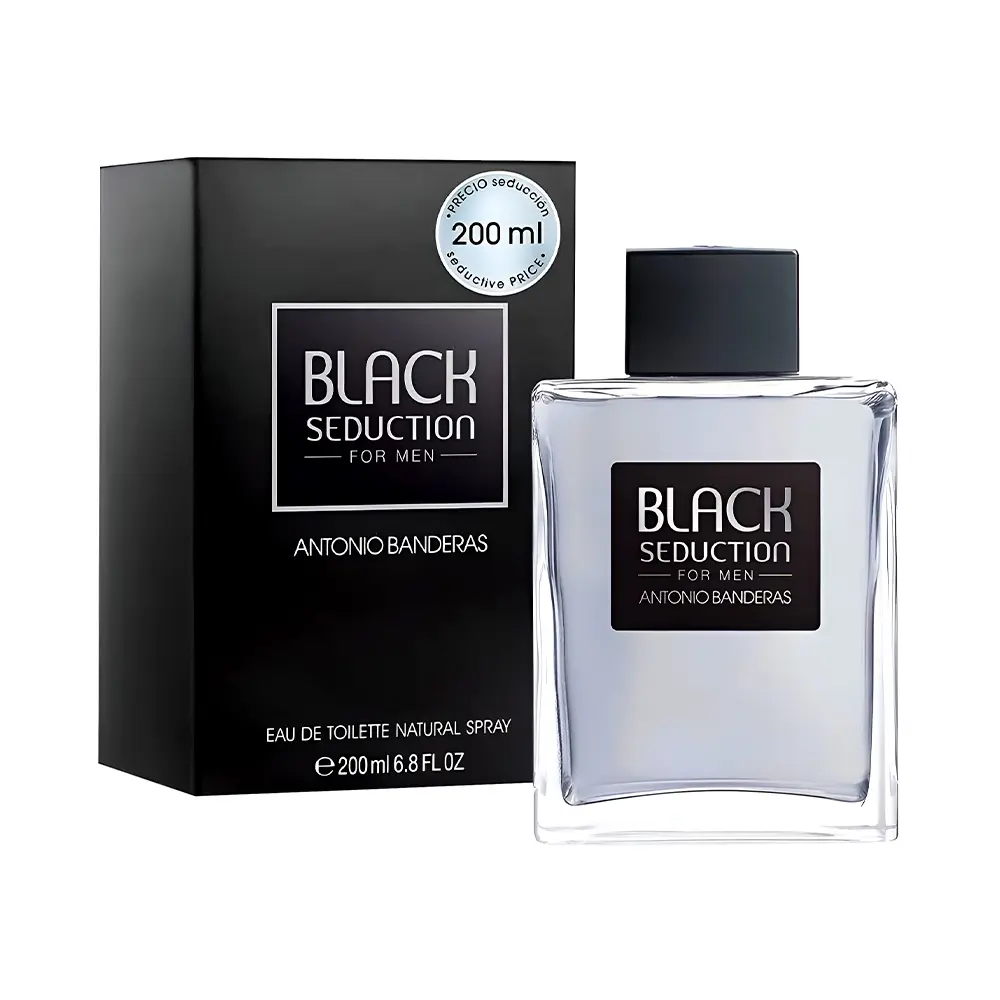 P36290.webp Perfume Masculino Antonio Banderas Black Seduction 200ml EDT - Imagen 1