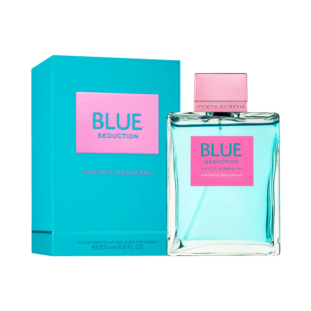 P883388.webp Perfume Femenino Antonio Banderas Blue Seduction 200ml EDT - Imagen 1