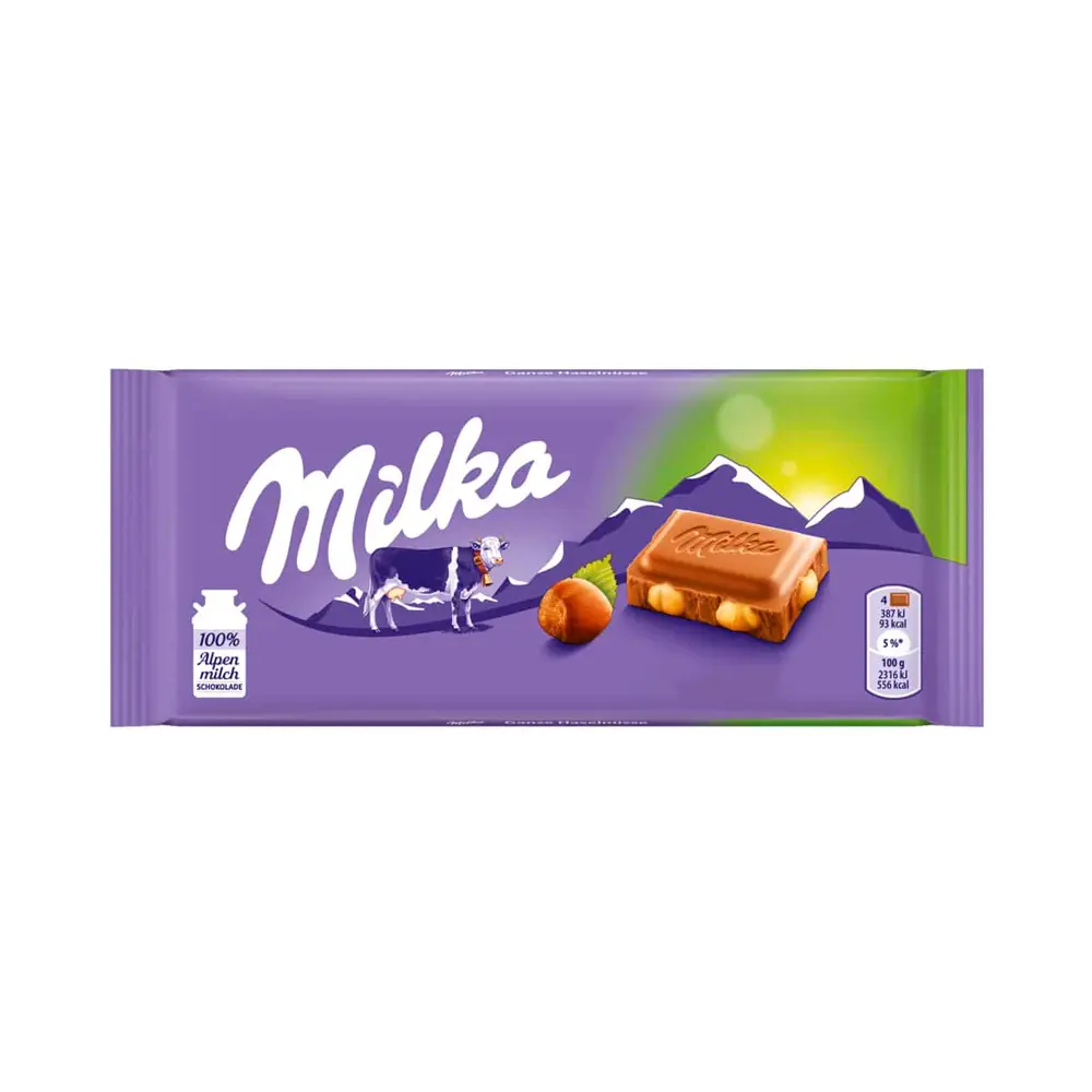 P884182.webp Tableta de Chocolate Avellana 100gr Milka - Imagen 1