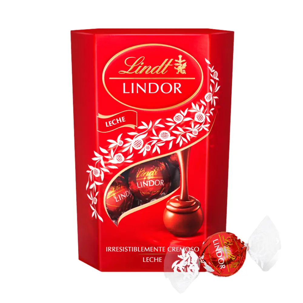 P886557.webp Bombones Lindt Lindor Chocolate con Leche 200gr - Imagen 1