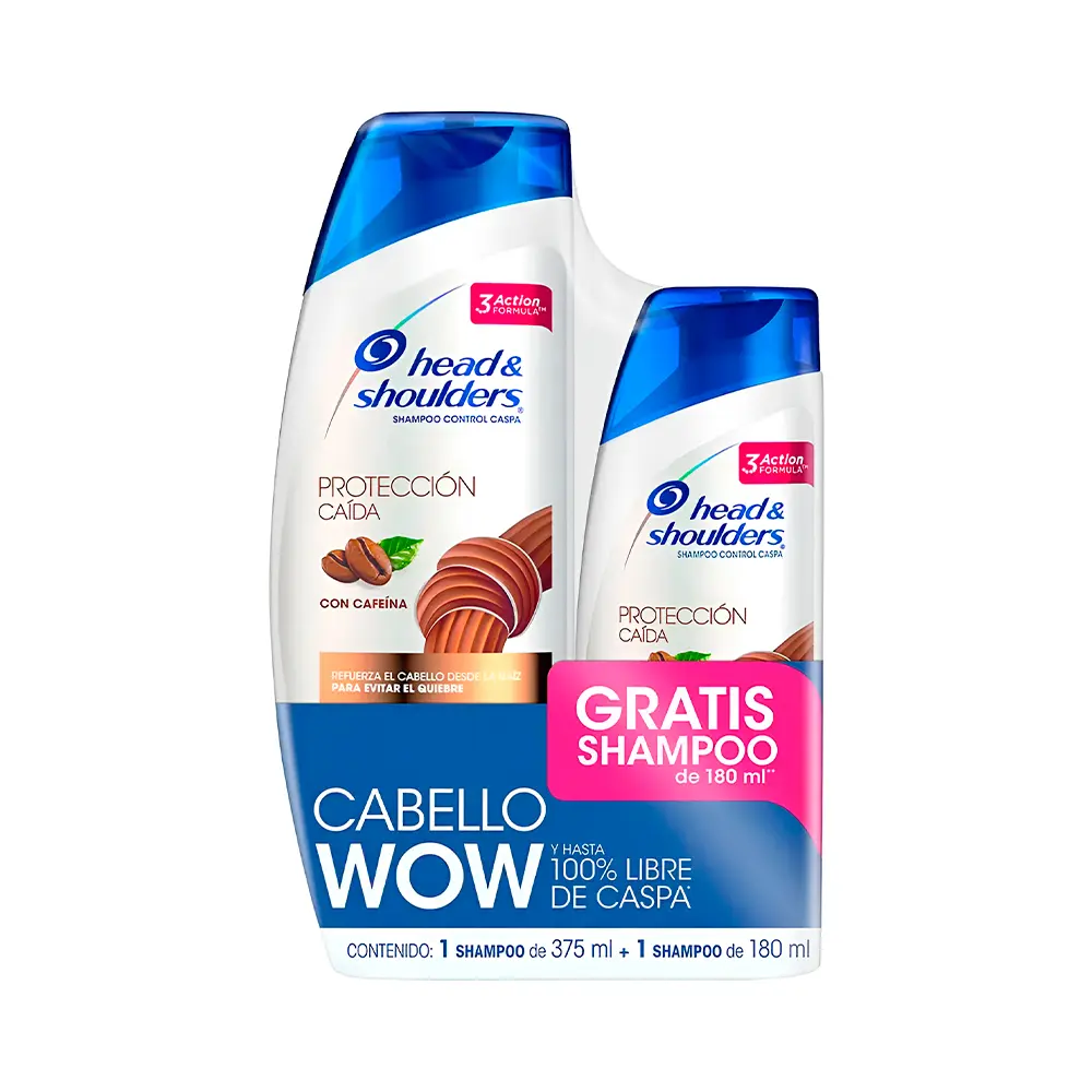 P8979056.webp Kit Shampoo Head & Shoulders Protecci?n Ca?da 375ml + 180ml - Imagen 1