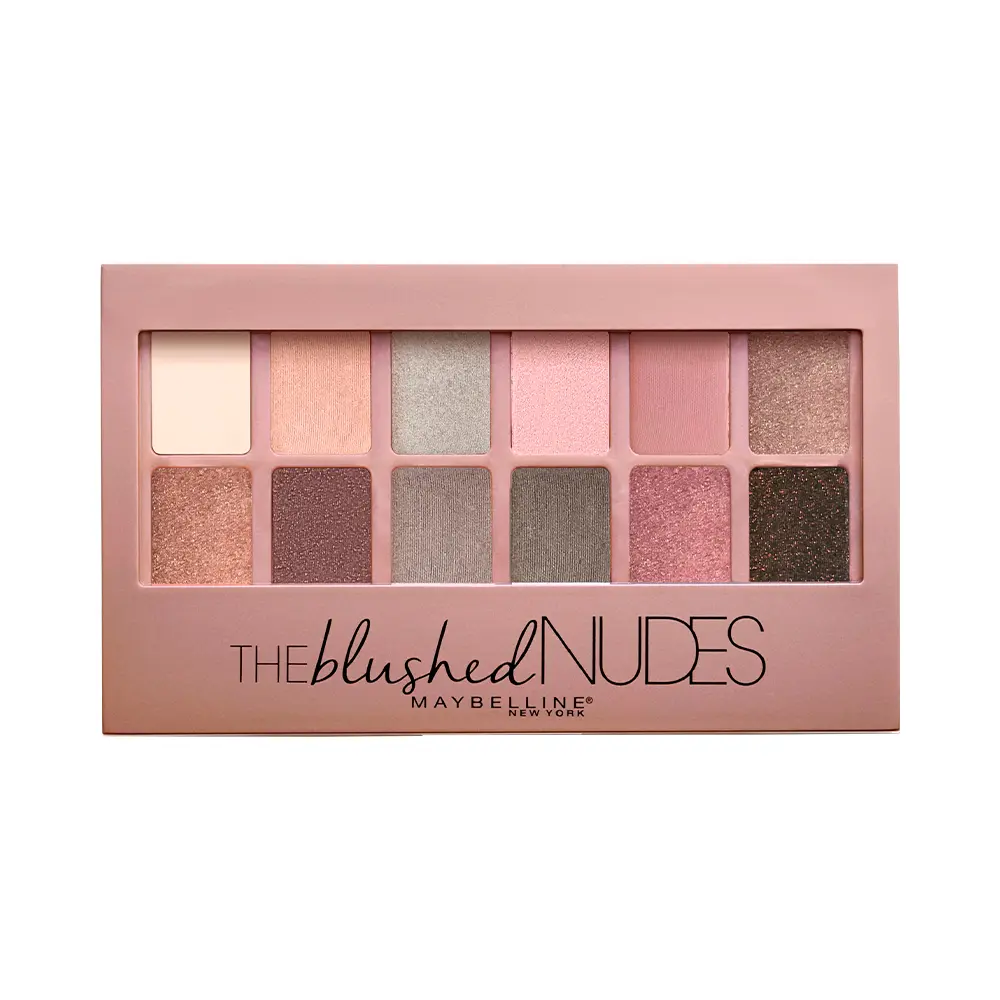 P8979392.webp Paleta de Sombras Maybeline The Blushed Nudes 12 Tonos - Imagen 1