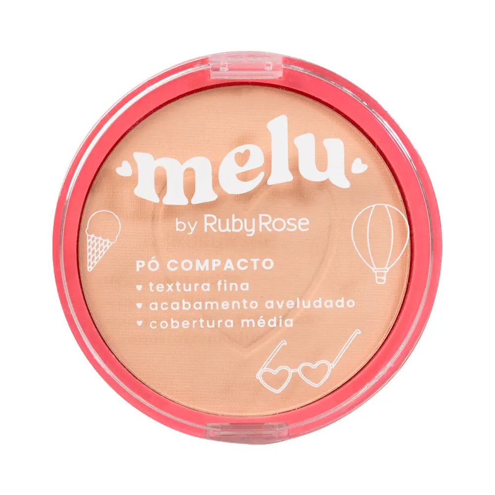 P8979943.webp Polvo Compacto Ruby Rose Melu Rr8531 C10 - Imagen 1