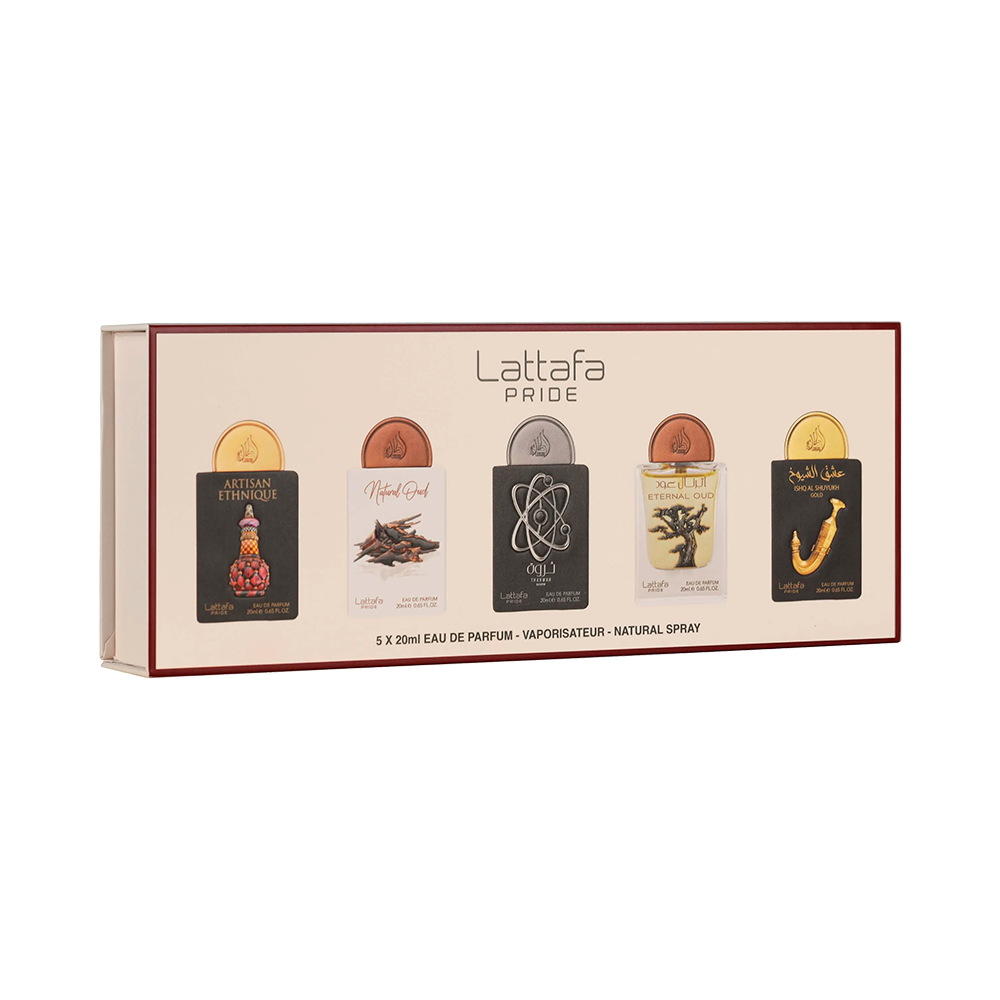 P8985893 Kit Perfumes Lattafa Pride Collection Nº 3 EDP - Unisex 5 piezas - Imagen 1
