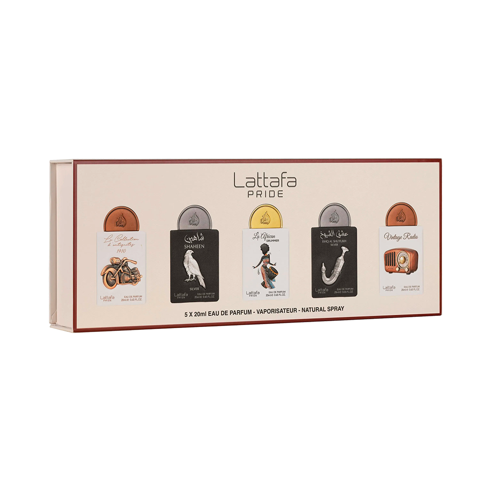 P8985895 Kit Perfumes Lattafa Pride Collection Nº 5 EDP - Unisex 5 piezas - Imagen 1