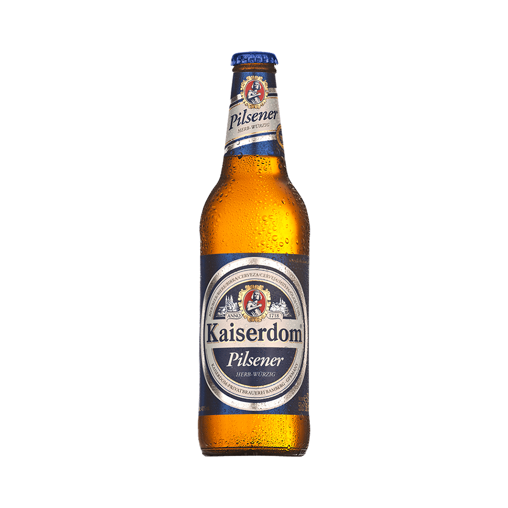 P1244030 Cerveza Kaiserdom Pilsener Herb-Wurzig Botella 500ml - Imagen 1