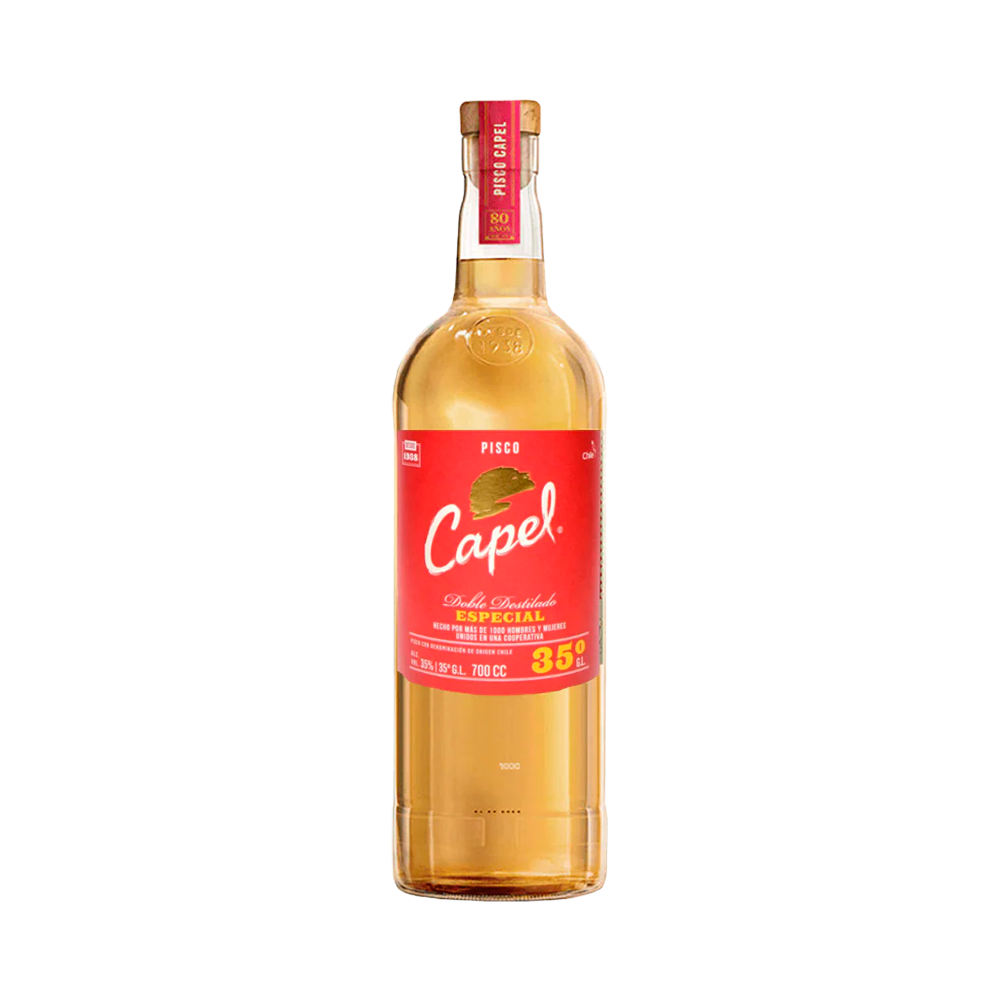 P1247565 Capel Pisco Doble Destilada 35% 700ml - Imagen 1