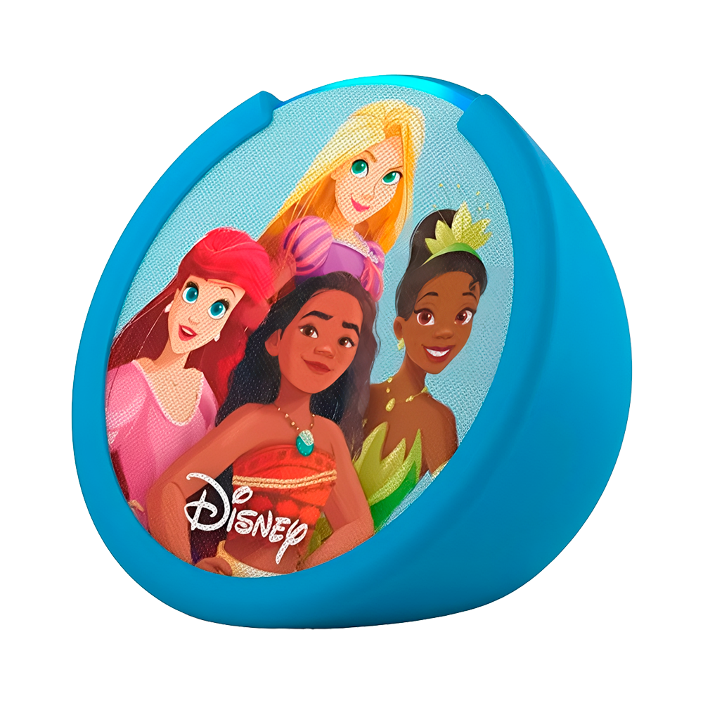 P1851348 Speaker Amazon Echo Dot Pop Kids - Disney Princess - Imagen 1