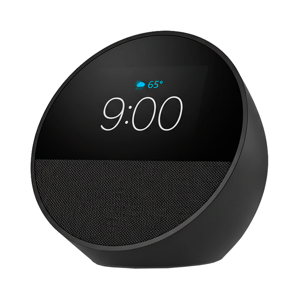P8985275 Speaker Amazon Echo Spot Alexa Smart con Reloj - Negro - Imagen 1