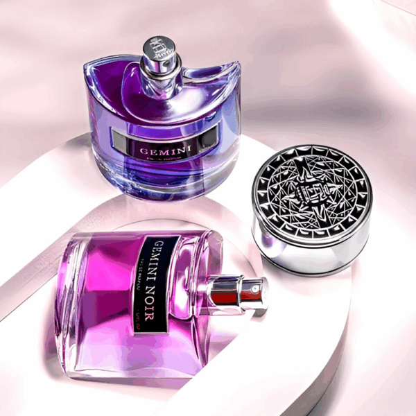 Perfume Aurora Scents Gemini 50ml y Gemini Noir 50ml EDP - Masculino - Imagen 3