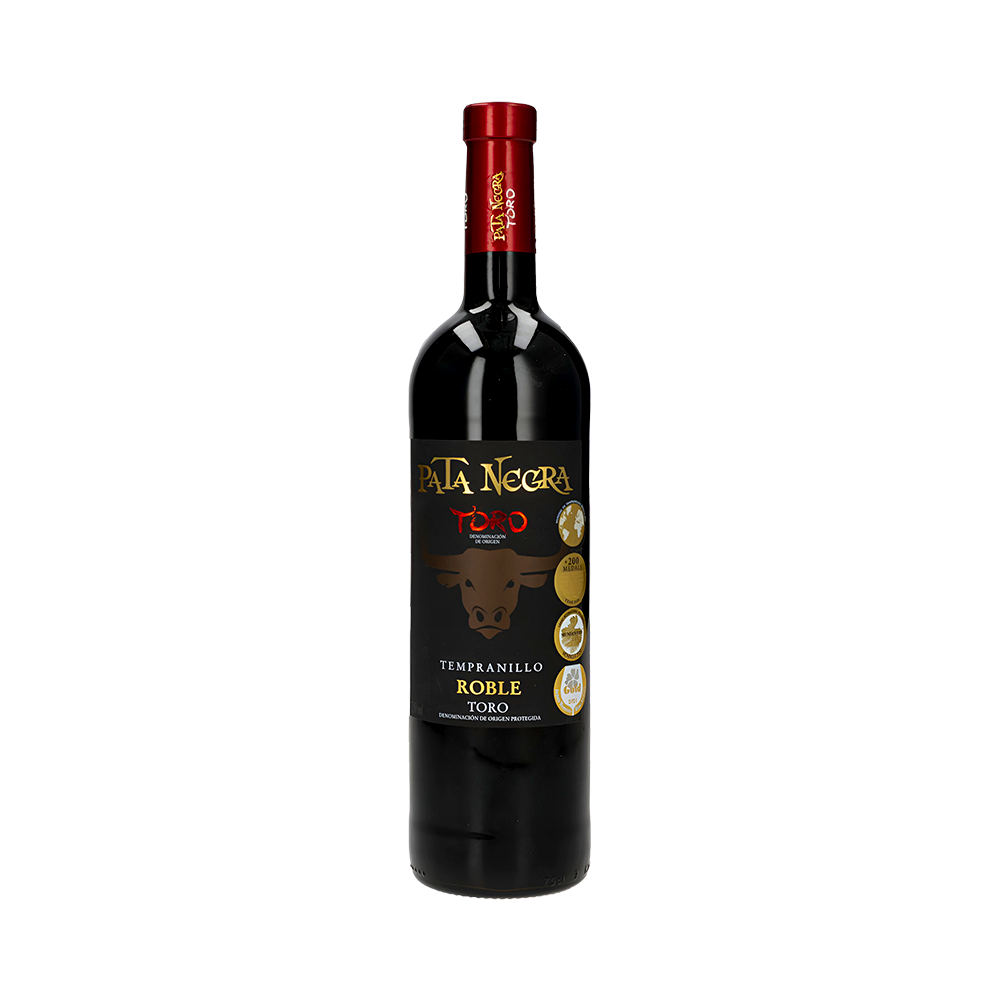 P1249368 Vino Tinto Pata Negra Tempranillo Toro Roble 750ml - Imagen 1