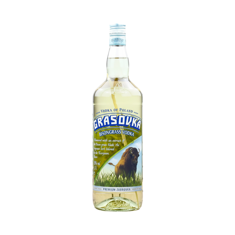 P8984476 Vodka Grasovka Bison 1L 38% - Imagen 1