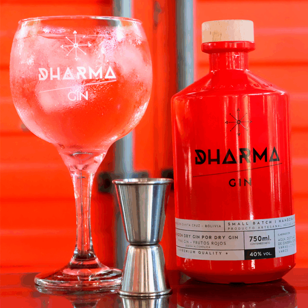 Gin Kit Dharma Frutos Rojos 750ml - Imagen 3
